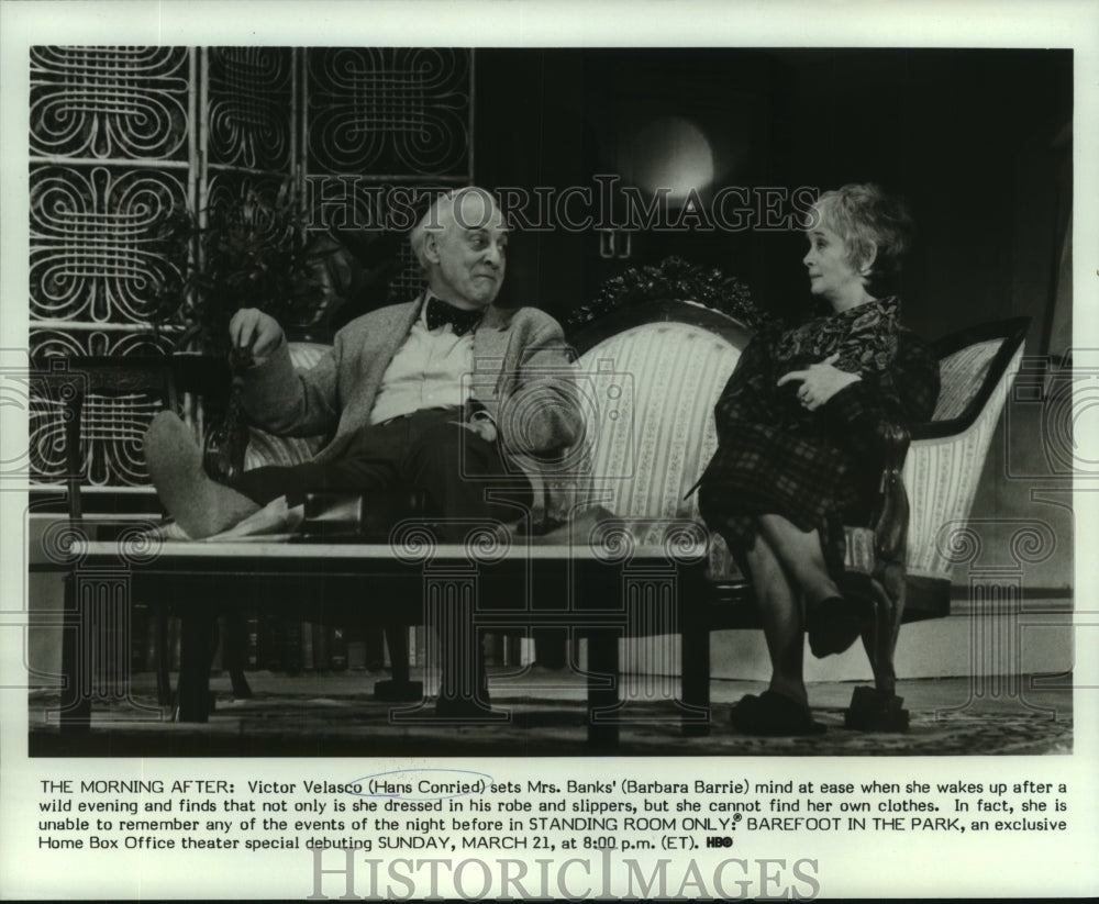 1982 &quot;Standing Room Only:  Barefoot in the Park&quot; Actors - Historic Images