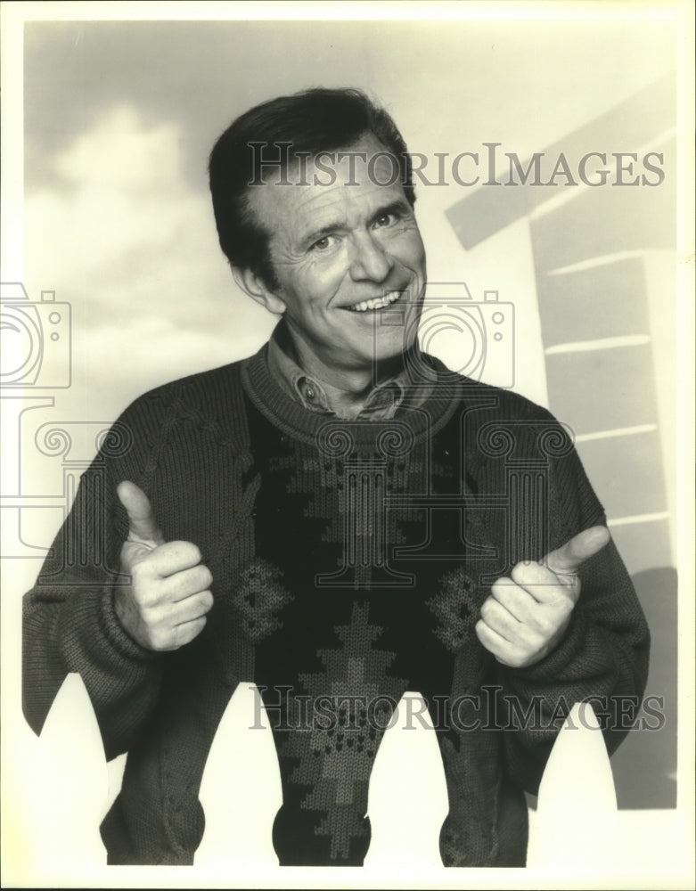 1993 Press Photo Bob Eubanks hosts, &quot;Family Secrets&quot; - nop24530 - Historic Images