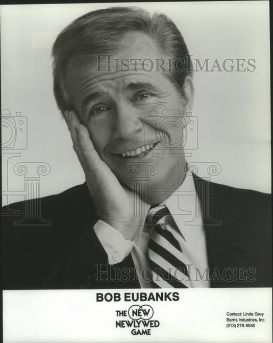1987 Press Photo Bob Eubanks host of, "The New Newlywed Game" - nop24533 - Historic Images
