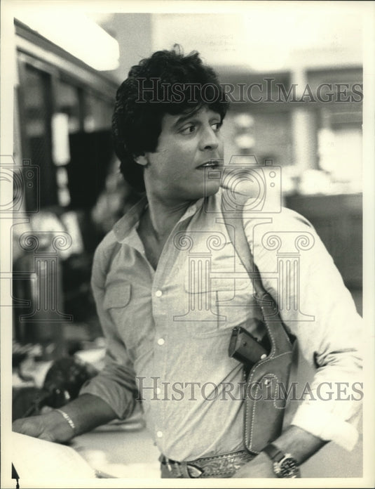 1987 Press Photo Erik Estrada, guest-stars on "Hunter" - nop24641 - Historic Images