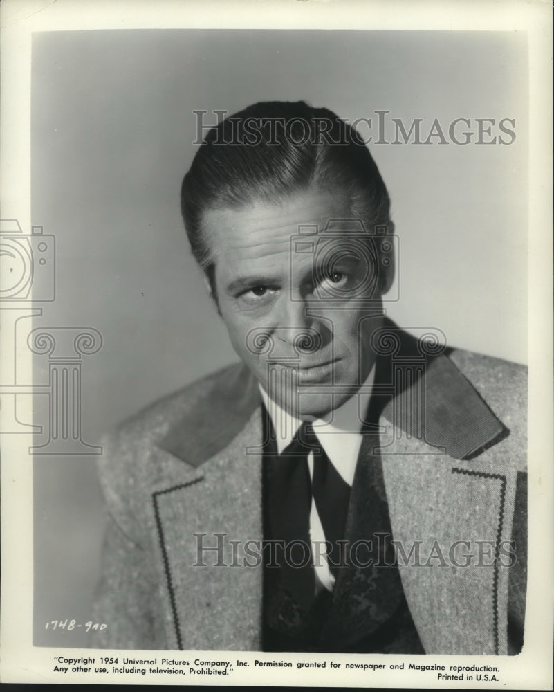 1954 Dan Duryea, actor - Historic Images