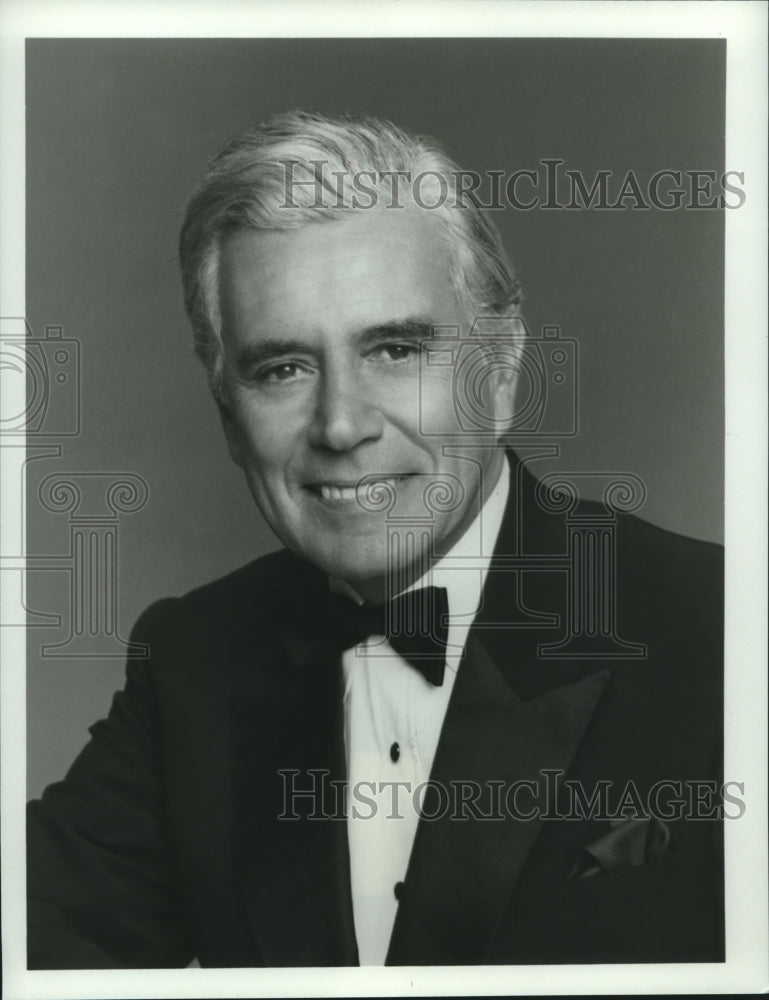 1983 Press Photo John Forsythe, &quot;Dynasty&quot; - nop24785 - Historic Images