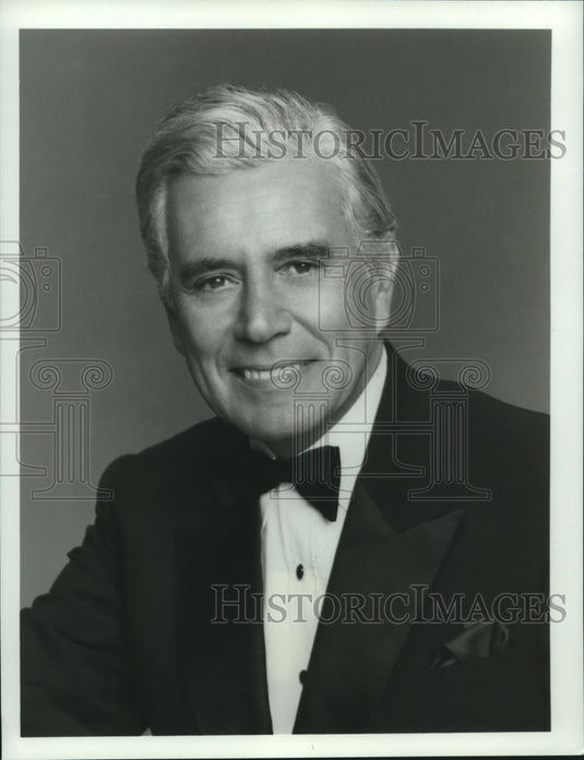 1983 Press Photo John Forsythe, "Dynasty" - nop24785 - Historic Images