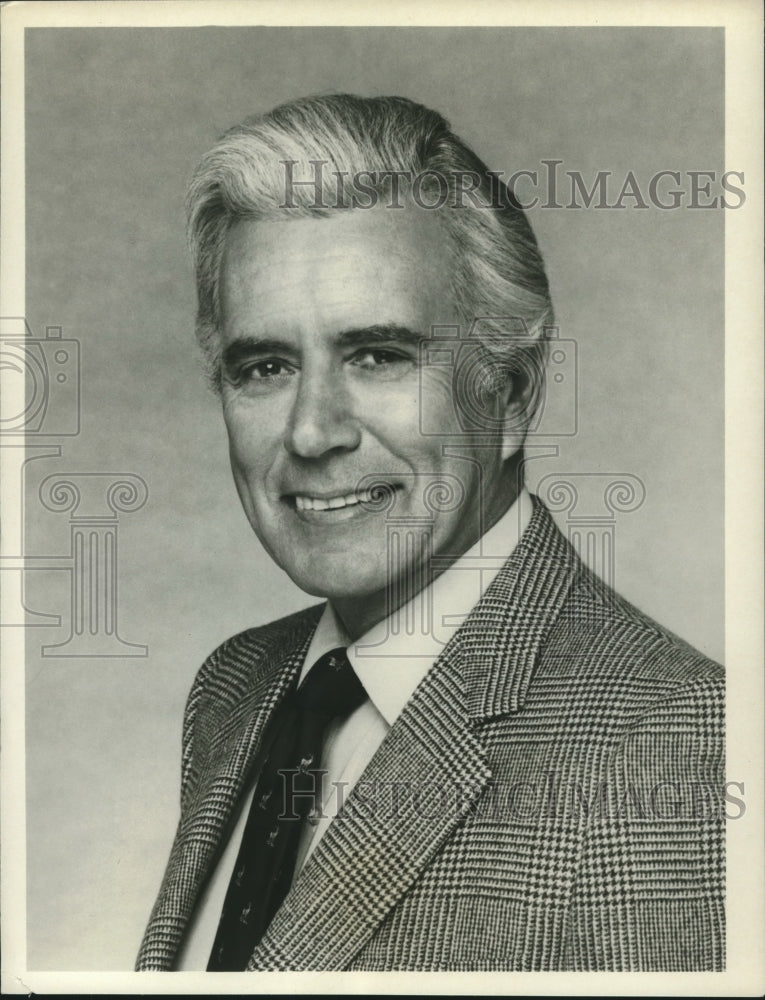 1980 Press Photo John Forsythe, stars on &quot;Dynasty&quot; - nop24793-Historic Images