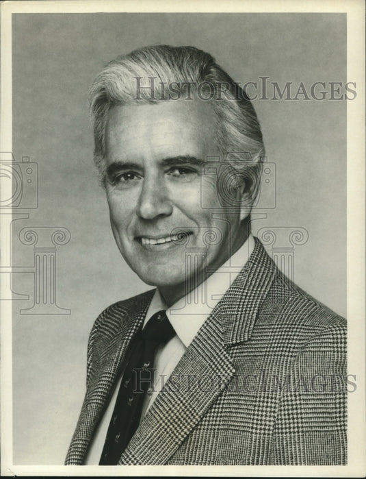 1980 Press Photo John Forsythe, stars on "Dynasty" - nop24793-Historic Images