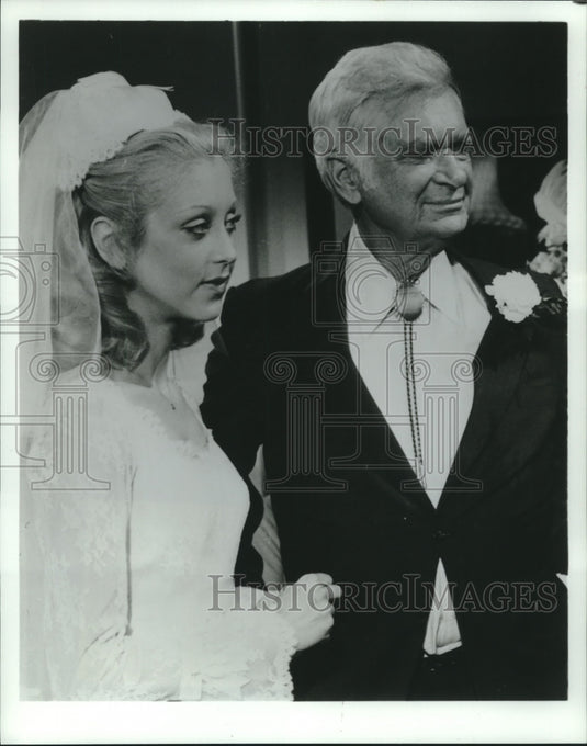 1979 Press Photo Buddy and Bonnie Ebsen, "Target for a Wedding" - nop24887 - Historic Images