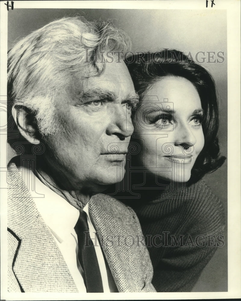 1979 Buddy Ebsen and Lee Meriwether, &quot;Barnaby Jones&quot; - Historic Images