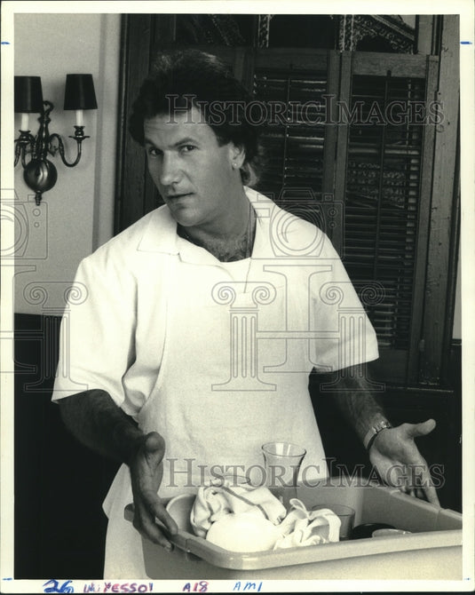 1988 Don Yesso, Frank's Place,  New Orleans native and actor - Historic Images