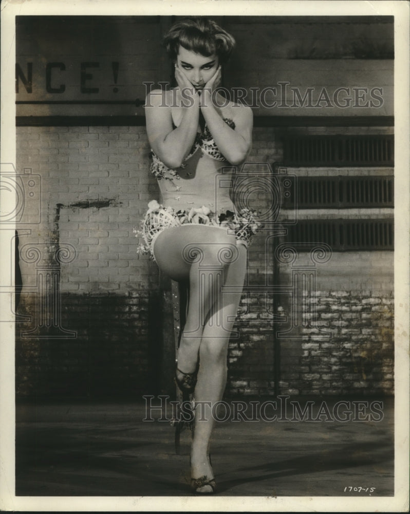 1986 Press Photo Taina Elg, &quot;Les Girls&quot; a Dancing Ballerina - nop25112 - Historic Images