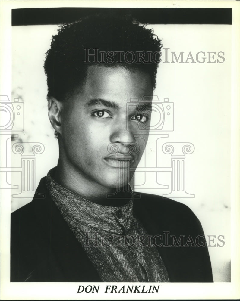 1990 Don Franklin, actor - Historic Images