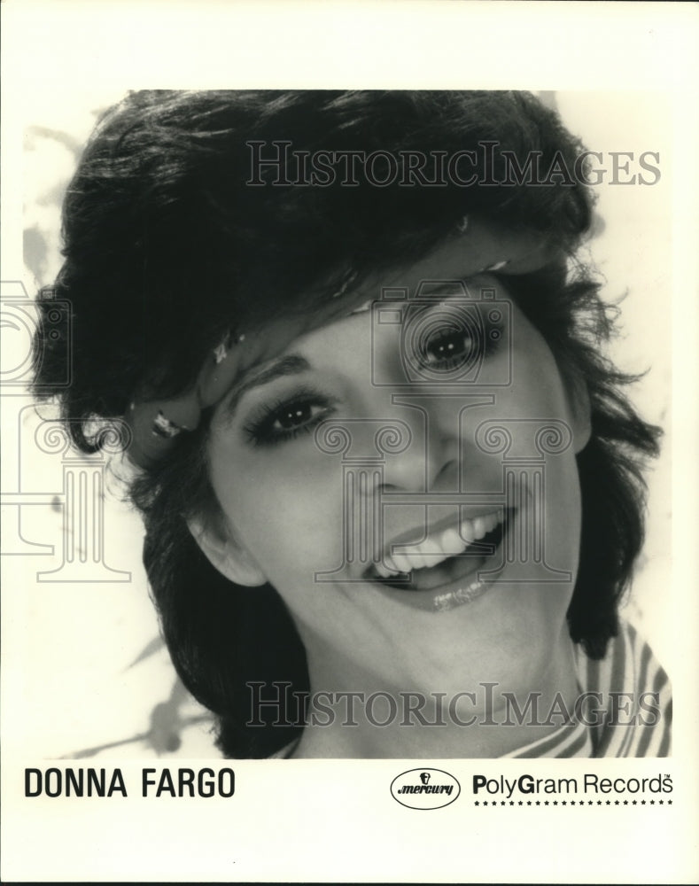 1986 Press Photo Donna Fargo, musician - nop25277 - Historic Images