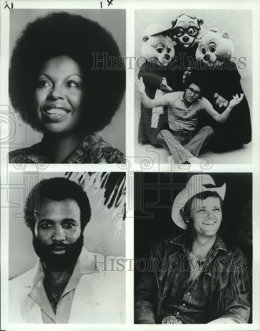 1982 Press Photo Roberta Flack, "A Solid Gold Christmas Special" - nop25347 - Historic Images
