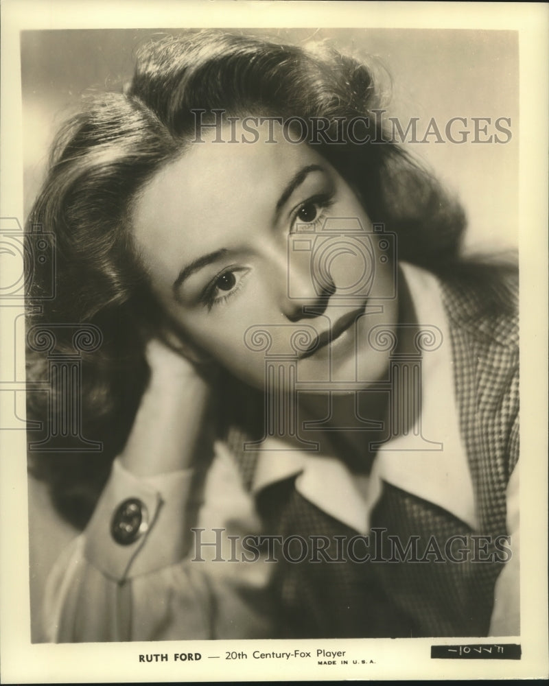 1961 Ruth Ford, 20th Century-Fox Player-Historic Images