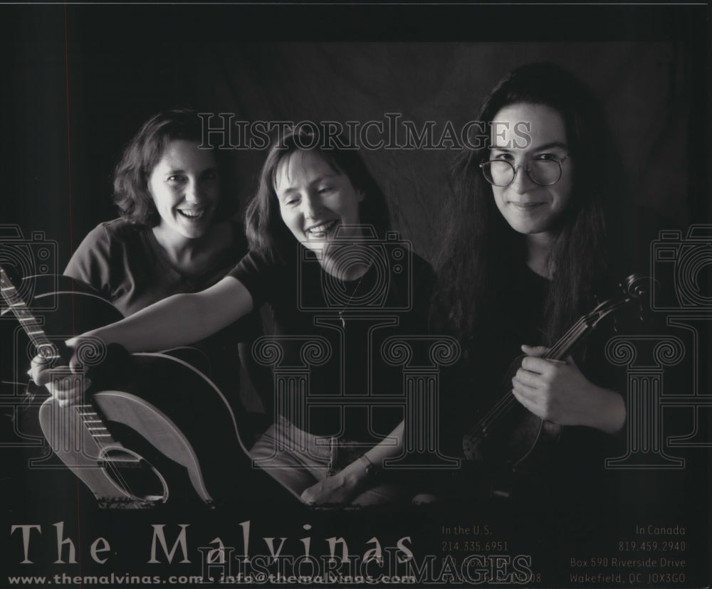 Members of the musical group The Malvinas - Historic Images