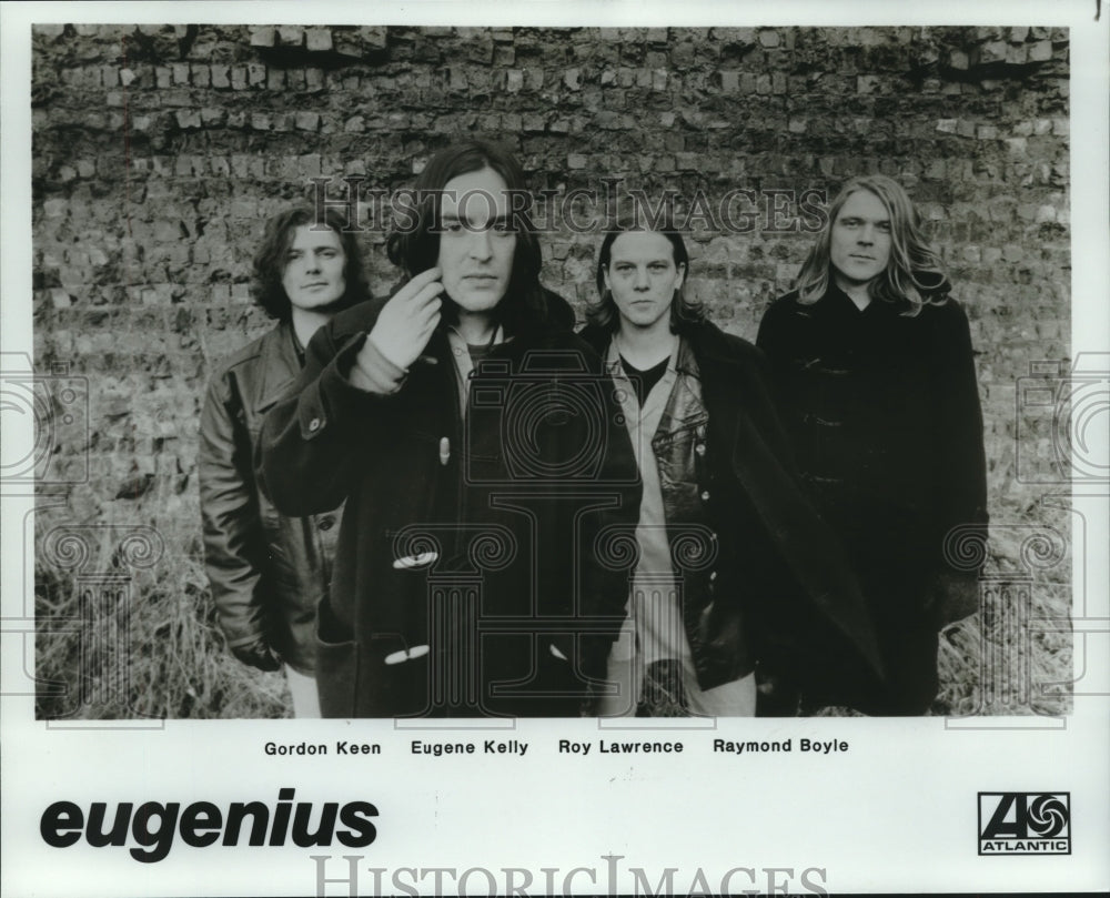 1994 Press Photo Eugene Kelly and members of the band Eugenius - nop25501- Historic Images