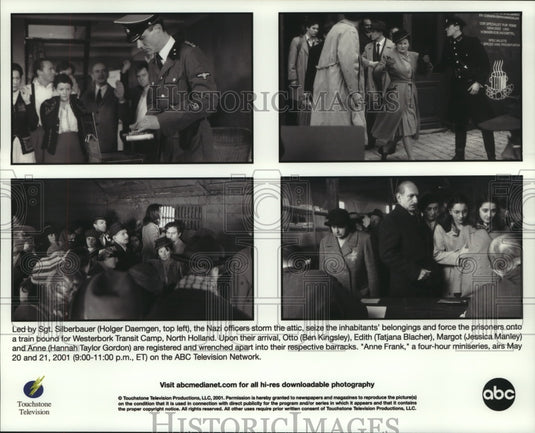 2001 Press Photo Scenes from "Anne Frank" miniseries - nop25816- Historic Images