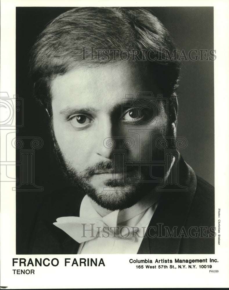 1994 Franco Farina, Tenor - Historic Images