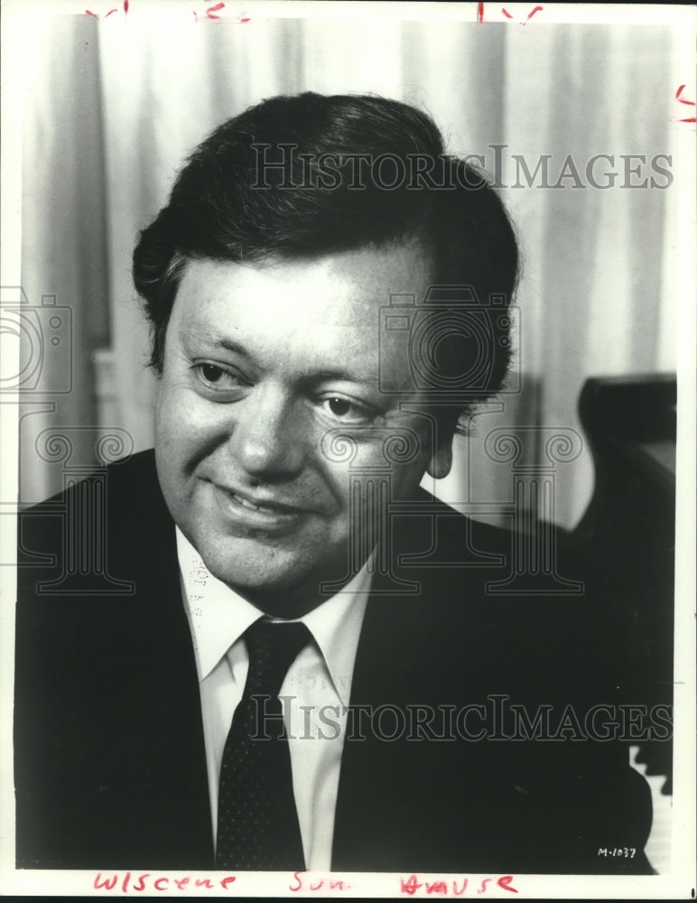 1985 Press Photo Philippe Entermont, Pianist/Conductor - nop25932- Historic Images