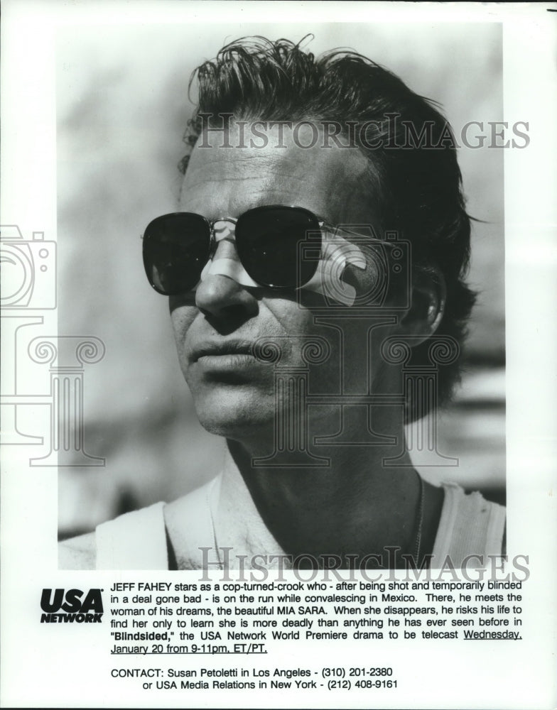 1993 Actor Jeff Fahey in "Blindsided"-Historic Images