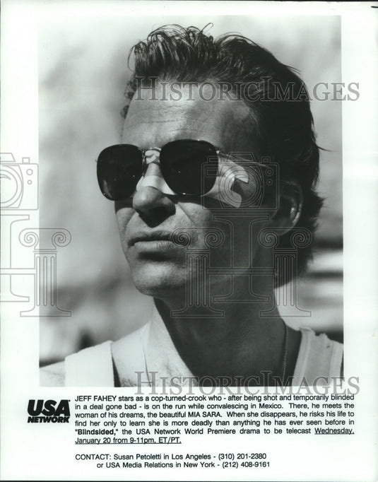 1993 Actor Jeff Fahey in "Blindsided"-Historic Images