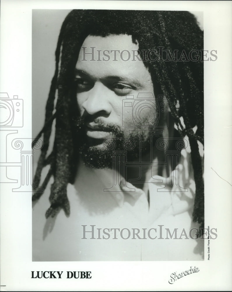 1993 Lucky Dube, musician - Historic Images