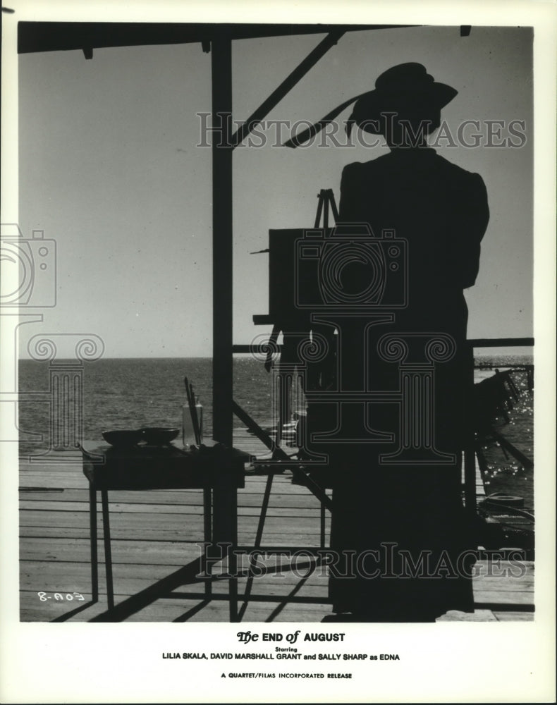 Actress Painting in &quot;The End of August&quot;-Historic Images