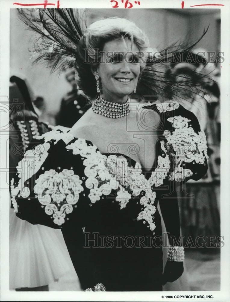 1986 Press Photo Actress Linda Evans - nop26307 - Historic Images