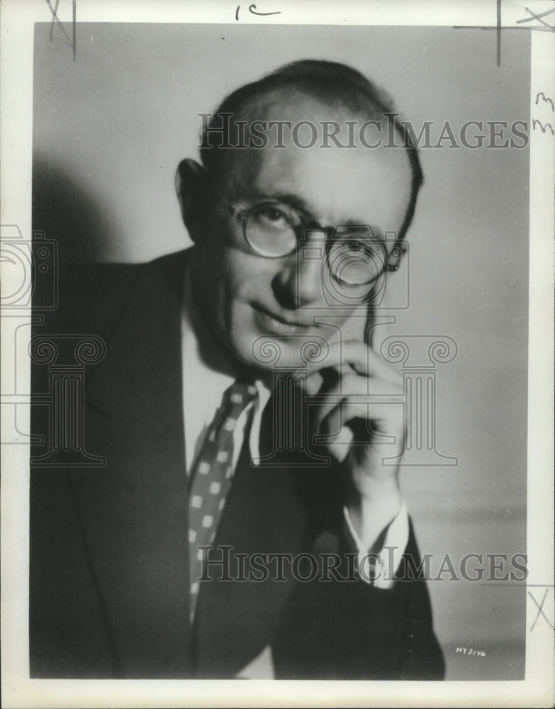 1951 Press Photo English Classical Pianist Clifford Curzon - nop26385-Historic Images