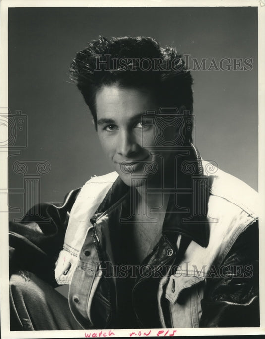 1991 Press Photo Actor Michael Easton As Tanner On "Days of Our Lives" TV Show - Historic Images