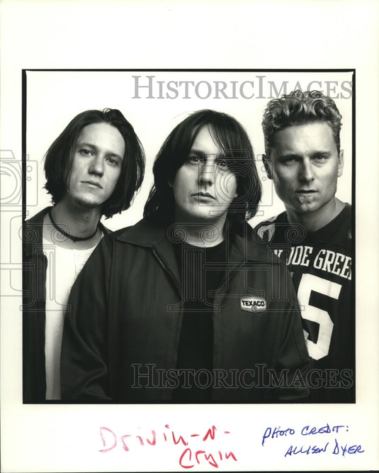 1995 Press Photo Atlanta Rock Band Drivin' n' Cryin' - nop26562 - Historic Images