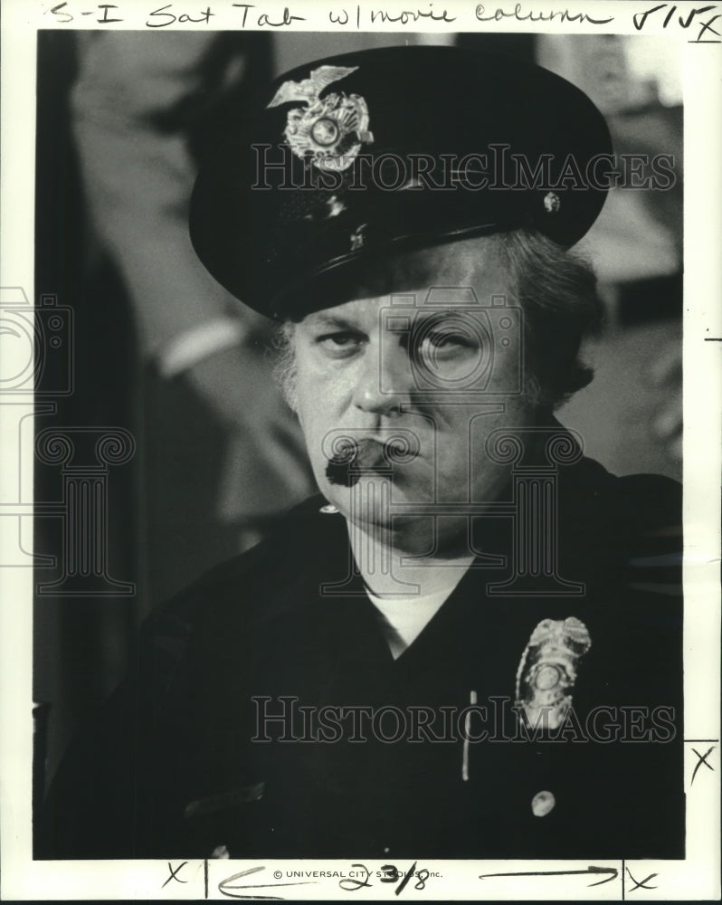 1978 Press Photo Actor Charles Durning in &quot;The Choirboys&quot; - nop26628-Historic Images