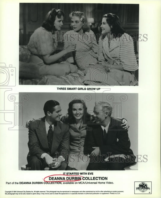 1994 Press Phot Deanna Durbin, "Deanna Durbin Collection" - nop26642 - Historic Images