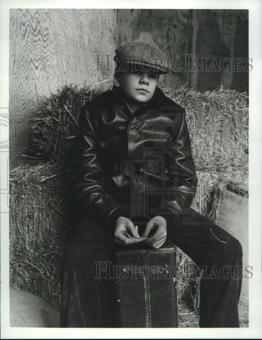 1983 Press Photo Actor Thor Fields in "Horatio Alger Updated: Frank & Fearless" - Historic Images