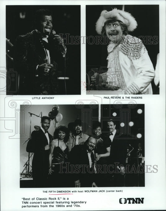 1989 Press Photo Performers on "Best of Classic Rock II" - nop26738-Historic Images