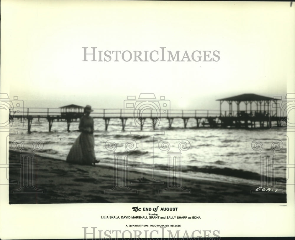 Cast Member of &quot;The End of August&quot; Walks on Beach - Historic Images