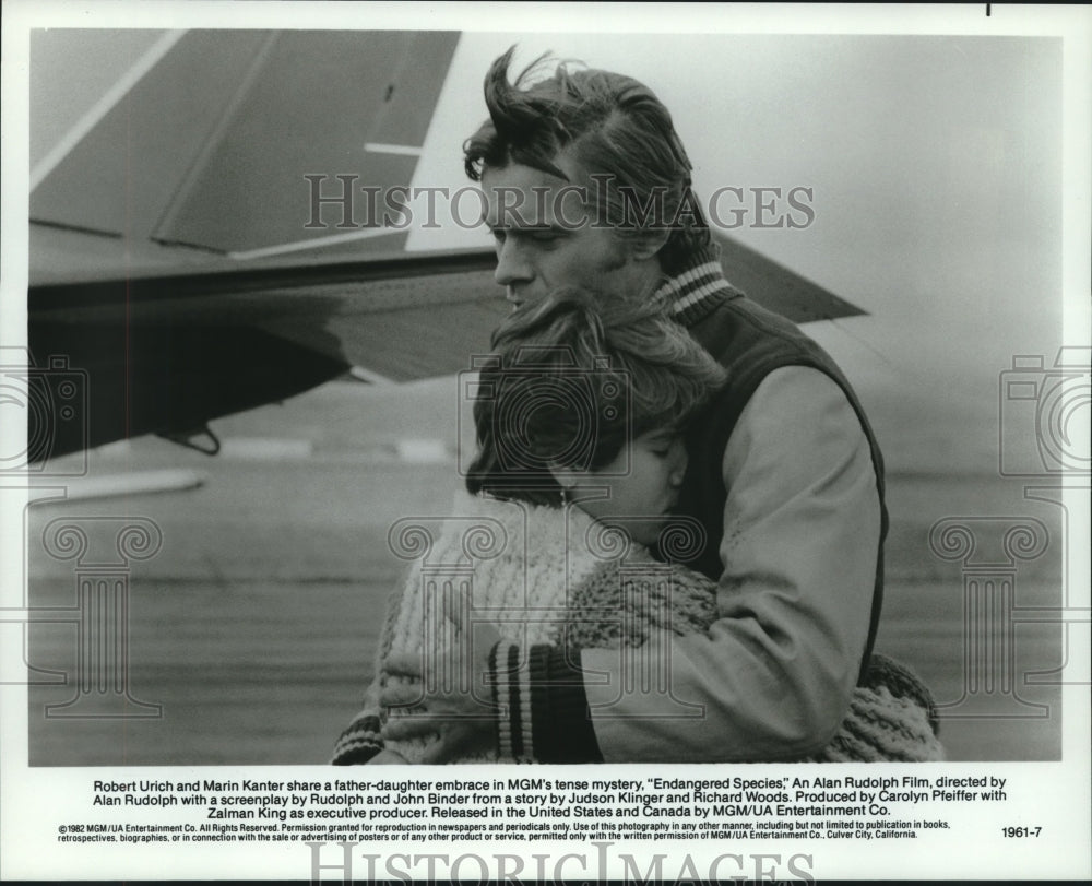 1982 Actors Robert Ulrich and Marin Kanter In &quot;Endangered Species&quot; - Historic Images