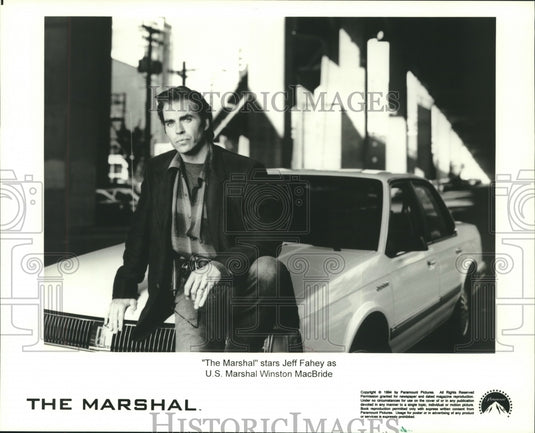 1994 Press Photo Actor Jeff Fahey in "The Marshal" - nop26951 - Historic Images