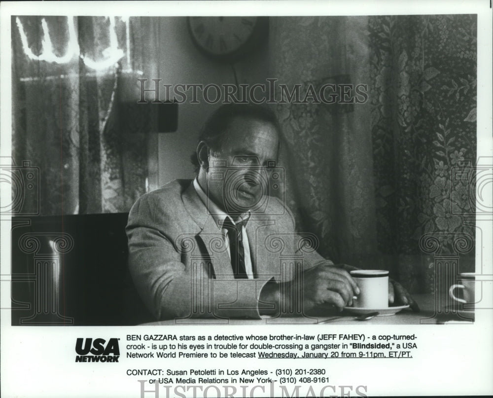 1993 Actor Ben Gazzara in &quot;Blindsided&quot; - Historic Images