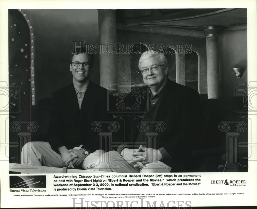 2000 Richard Roper &amp; Roger Ebert, &quot;Ebert &amp; Roper and the Movies&quot; - Historic Images