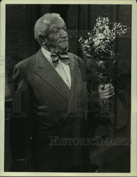 1980 Press Photo Redd Foxx as Fred Sanford in NBC-TV's Comedy Series "Sanford"-Historic Images