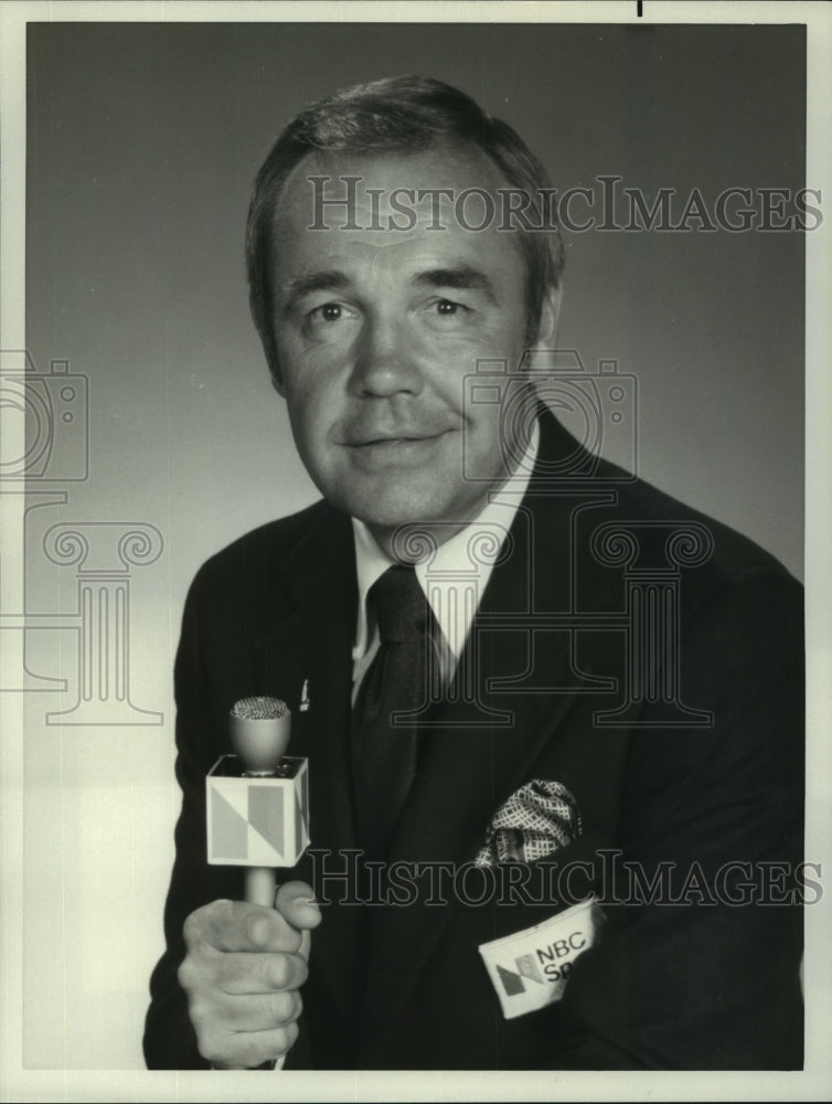 1980 Dick Enberg, Host of the NBC Sports&#39; Prime Time - Historic Images