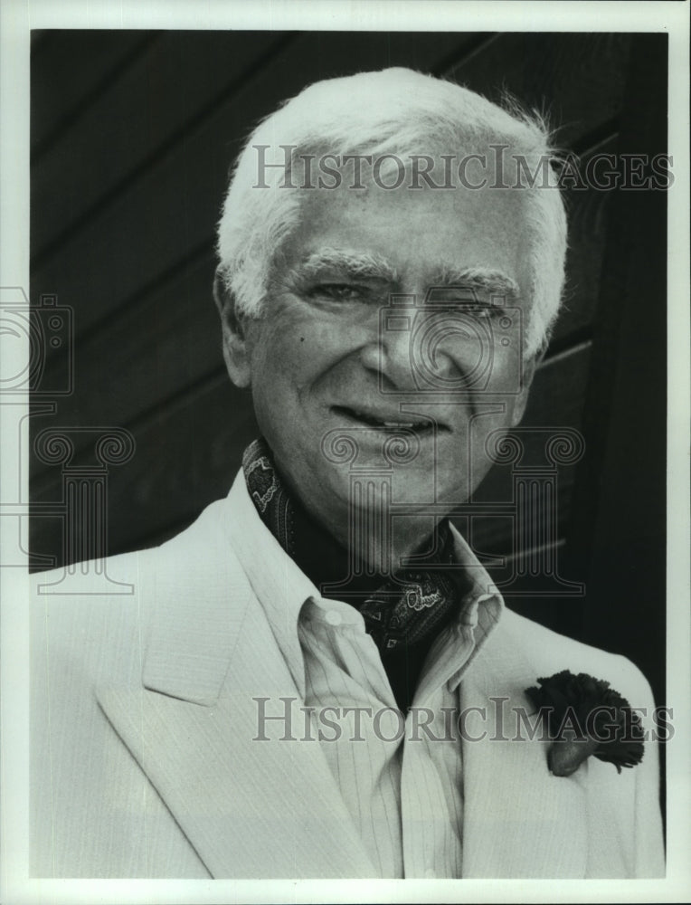 1984 Press Photo Buddy Ebsen stars in "Matt Houston" - nop27526 - Historic Images
