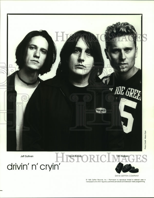 1995 Jeff Sullivan, Kevin Kinney, Tim Nielsen of drivin' n' cryin ...