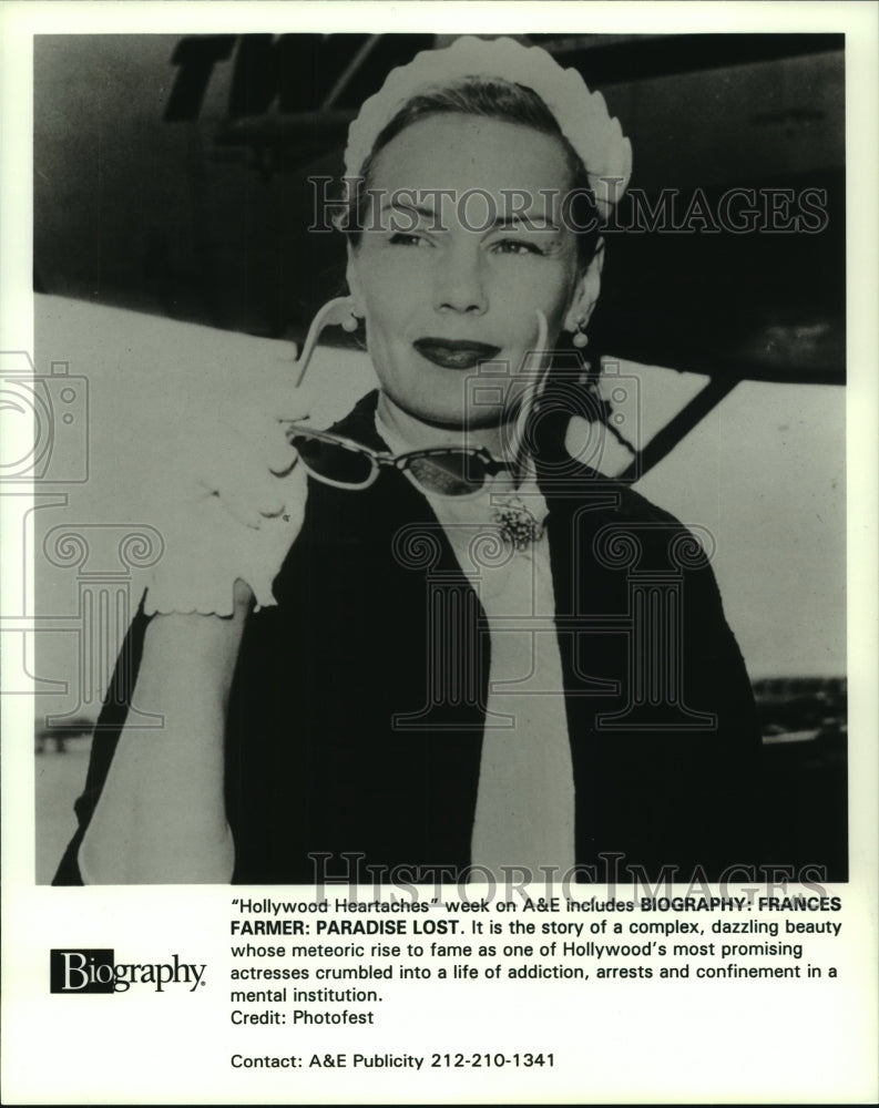 2000 Biography: Frances Farmer: Paradise Lost on A&E - Historic Images
