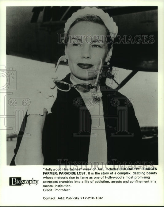 2000 Biography: Frances Farmer: Paradise Lost on A&E - Historic Images