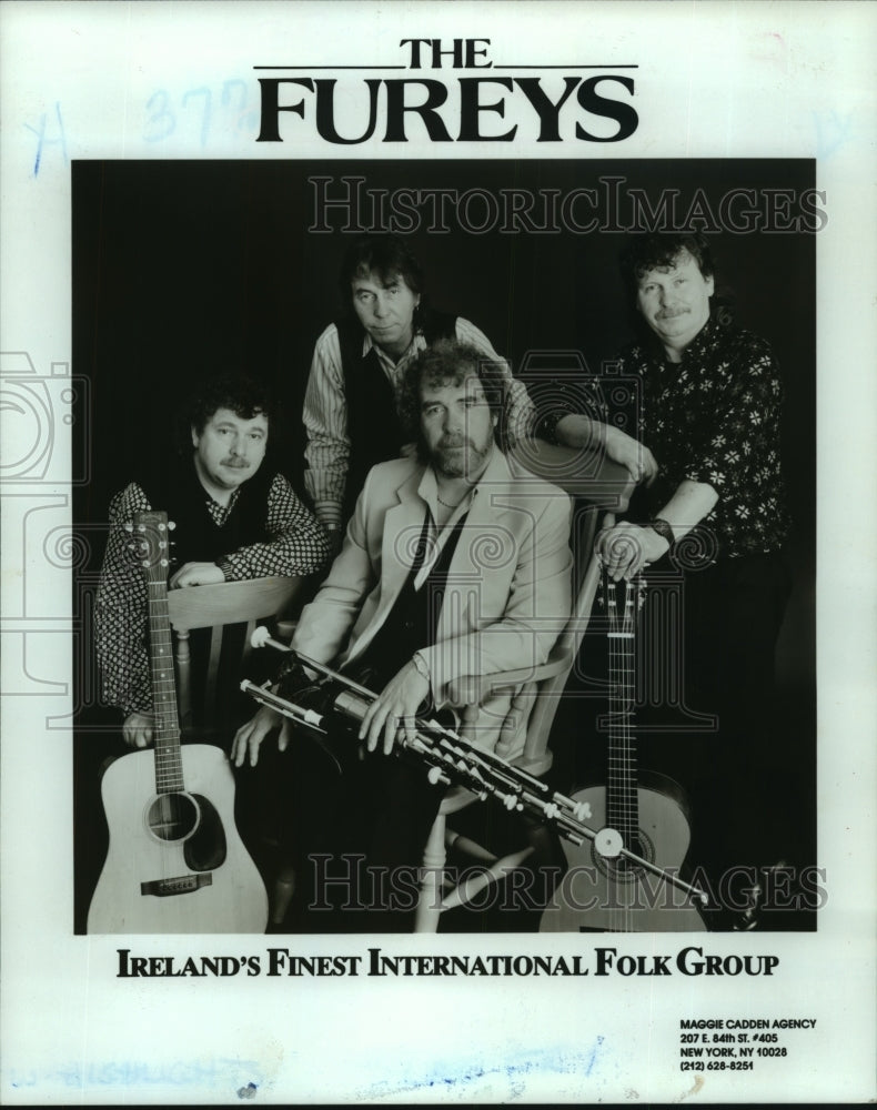 Ireland&#39;s finest international folk group, The Fureys - Historic Images