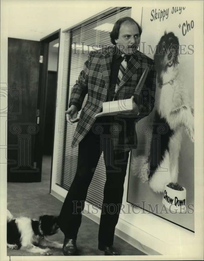 1988 Press Photo Actor Dennis Franz in Beverly Hills Buntz on NBC Television - Historic Images