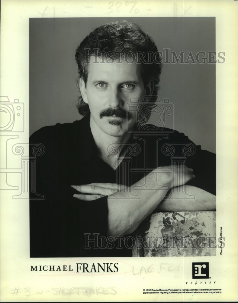 1990 Michael Franks, singer - Historic Images