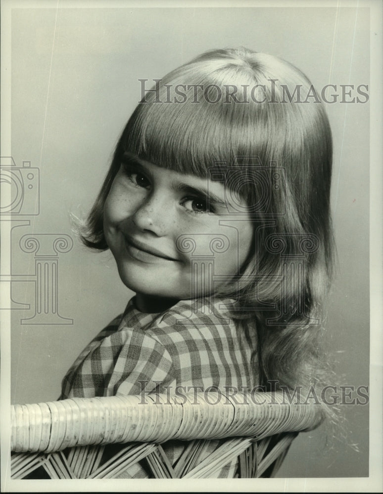 1969 Press Photo Child Actress Melanie Fullerton - nop28292 - Historic Images