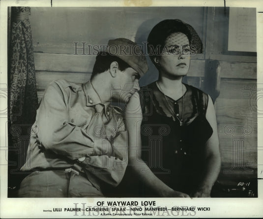 1964 Press Photo Actors Nino Manfredi, Fulvia Franco in "Of Wayward Love"-Historic Images